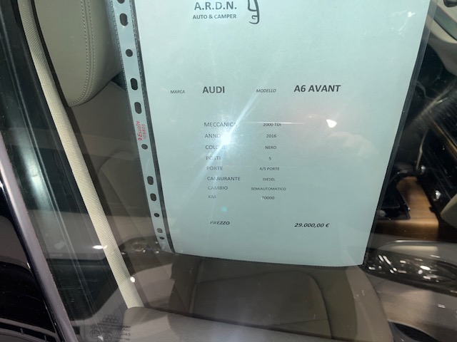 AUDI A6 Avant multitronic 2000tdi
